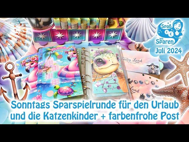 ️ Sonntags Sparspielrunde für die Katzenkinder + farbenfrohe Post auspacken ️