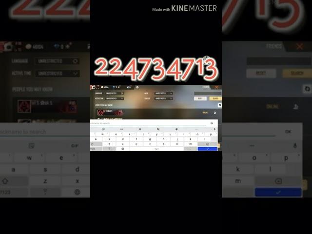 @Hacker Uid In Free Fire|| @b2k Uid Number 