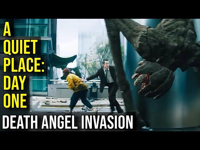 A QUIET PLACE: DAY ONE (The Death Angel Invasion + Entire Series) EXPLAINED