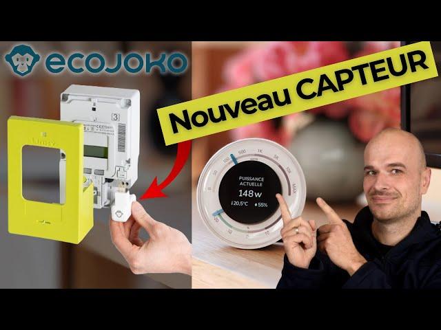 ECOJOKO avec NOUVEAU CAPTEUR :  plus simple pour CONNAITRE votre CONSOMMATION électrique