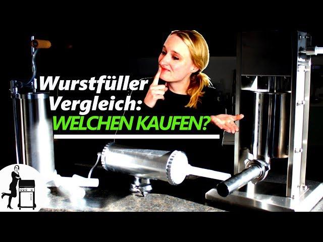 Wurstfüller kaufen / Test und Vergleich / Wurst selber machen / Die Frau am Grill