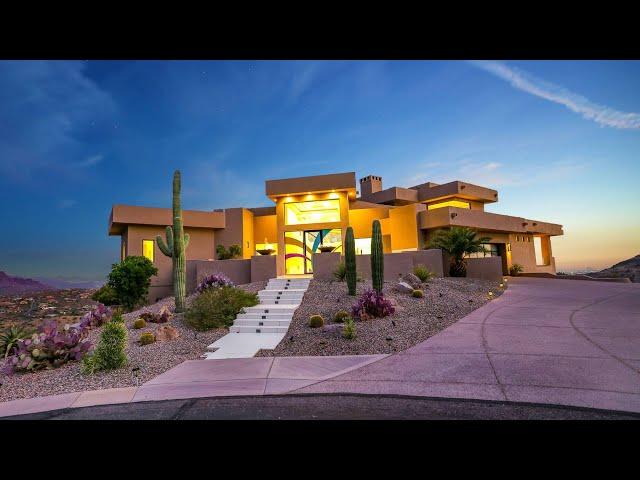 JUST $3,500,000! The highest hillside home in Fountain Hills AZ with jaw dropping panoramic views