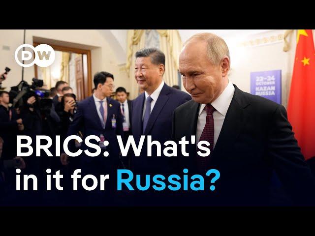 Why BRICS summit is one of Putin’s most important political events this year | DW News