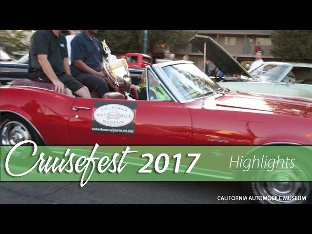 Sacramento CruiseFest On Fulton Ave  2017 -  Highlights