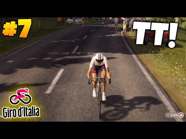 Giro D'Italia 2024 | Stage 7 - EPIC TIME TRIAL!!! (Jumbo Visma Tour de france 2023 PS4/PS5)