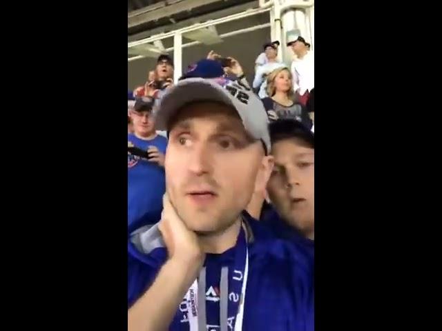 2016 World Series Reaction Facebook Live Game 7 Chicago Cubs Cleveland Indians Progressive Field