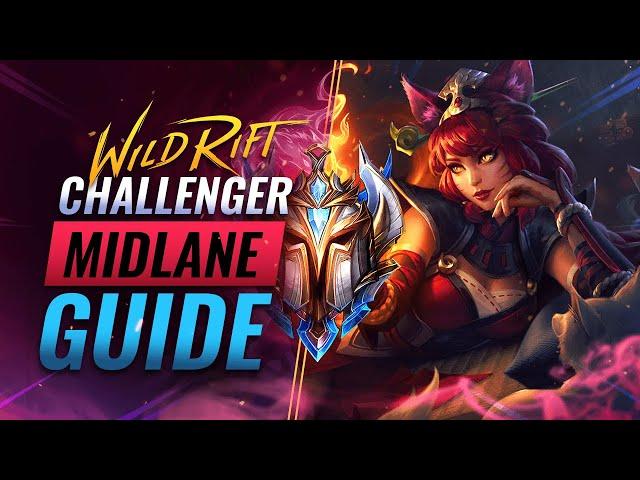 The ULTIMATE Challenger Midlane Guide - Wild Rift (LoL Mobile)
