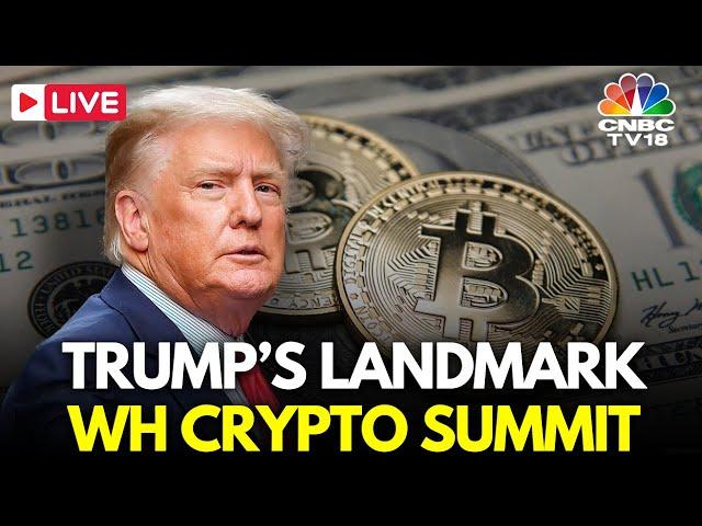 LIVE: President Trump Speaks at White House Crypto Digital Assets Summit | Trump Bitcoin | N18G