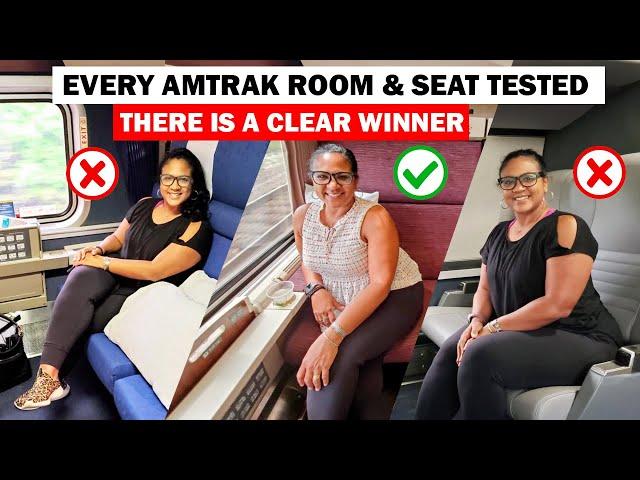 We Rode In Every Amtrak Seat & Sleeper Car Room And There Is A Clear Winner