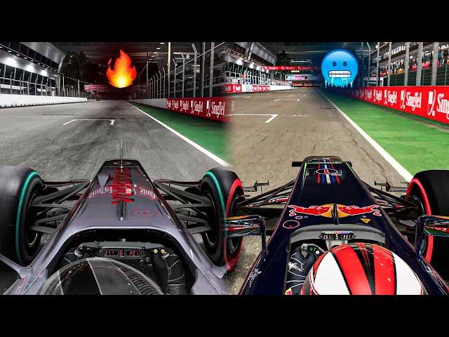 LA INEXPLICABLE EVOLUCIÓN DE LA ILUMINACIÓN NOCTURNA EN LOS JUEGOS DE F1 DE CODEMASTERS