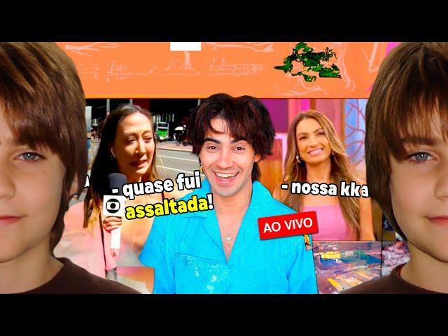 MOTIVOS PRA PROIBIR O BRASILEIRO DE FALAR AO VIVO  GAFES E MICOS DA TV BRASILEIRA! | mount reage