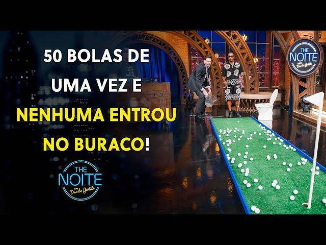 Danilo Gentili prova para Ja Rule que é péssimo no golfe | The Noite (19/11/24)