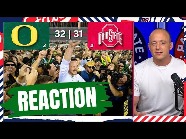 Oregon Beats Ohio State - Josh Pate Rapid Reaction