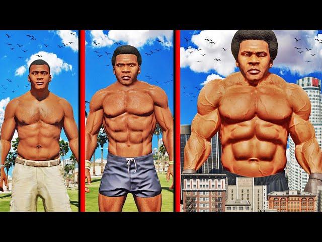 FRANKLIN Becomes WORLDS STRONGEST MAN In GTA 5 (Super Strength)