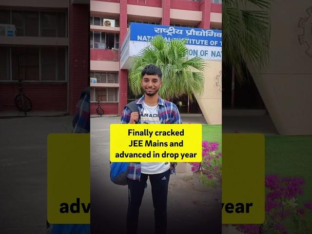 My IIT JEE story in 30 seconds | Motivational Story | IIT Motivation | #iit #jee