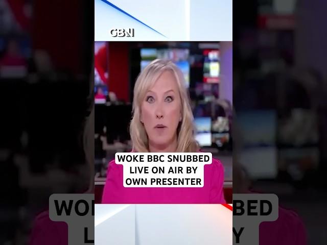 Woke BBC SNUBBED LIVE ON AIR by own presenter