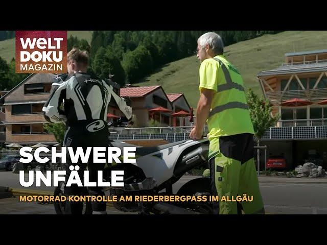 GEFÄHRLICHE MOTORRAD-RASEREI & ILLEGALES TUNING: Polizei kämpft gegen Motorradunfälle im Allgäu