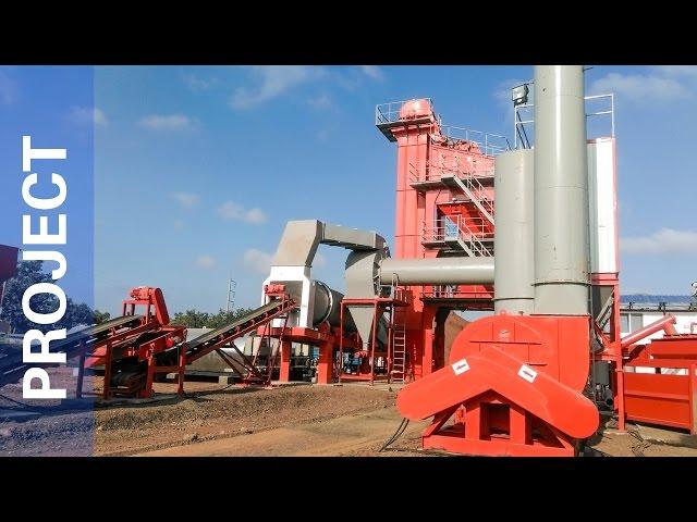 ZOOMLINE 120t/h Asphalt Batching Plant