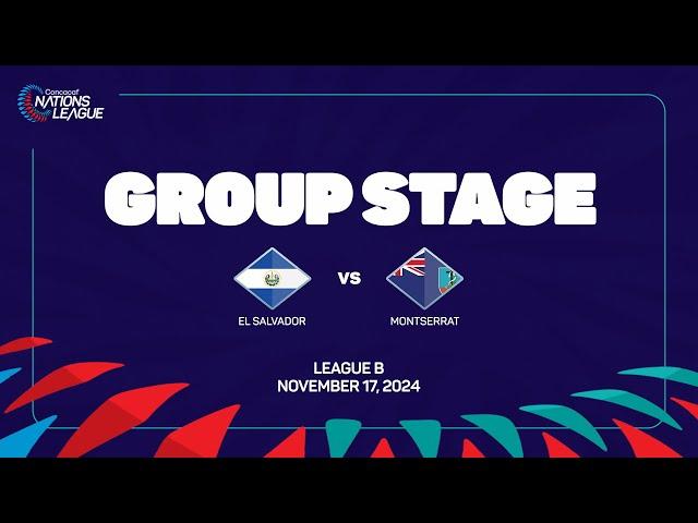 El Salvador vs Montserrat | 2024/25 Concacaf Nations League