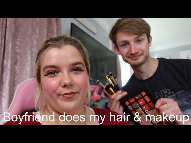Partner does my hair & makeup