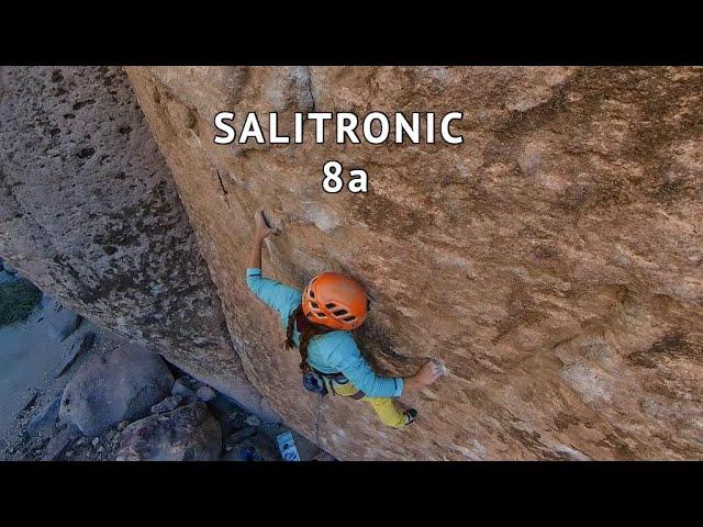 Salitronic (8a) - Sabrina Gonzalez del Campo