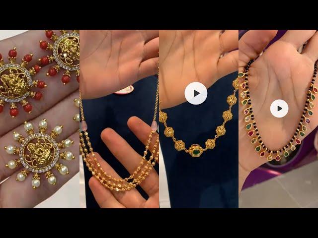 Latest fashion party wear jewellery collection #jewellery #onlineshopping #gold #chain