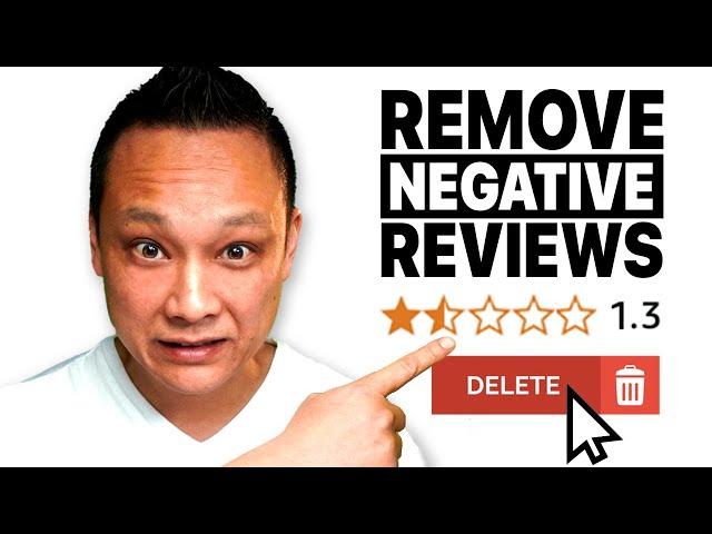 How to Remove Negative Reviews on Amazon (Compliant Way)