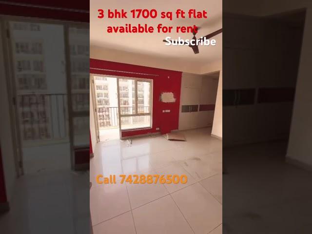 3 Bhk 1700!sqft flat available for rent | in greater noida extension | #viral #shorts #video