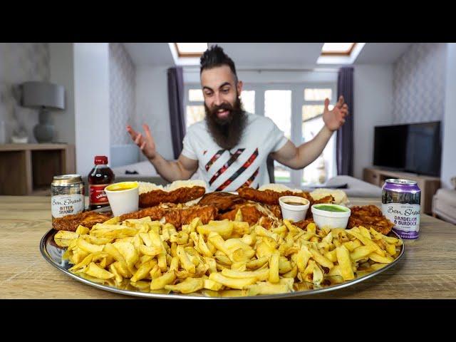 THE ULTIMATE FISH SUPPER CHALLENGE | BeardMeatsFood