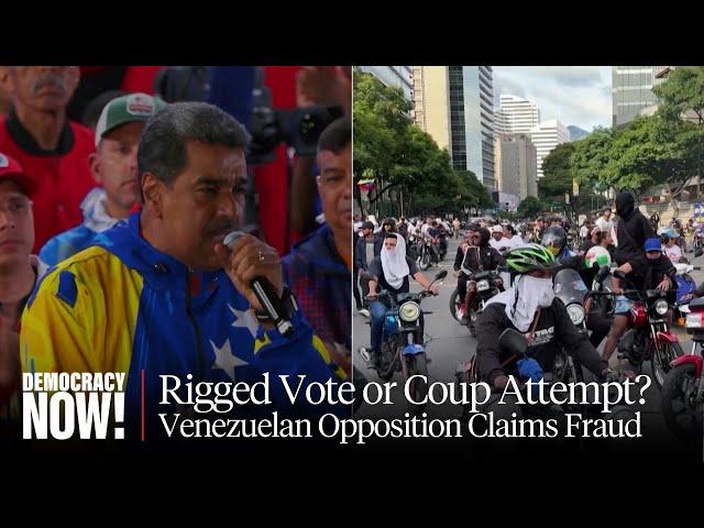 Venezuela: Maduro Claims Victory, Accuses Opposition of Coup Attempt Following Disputed Election