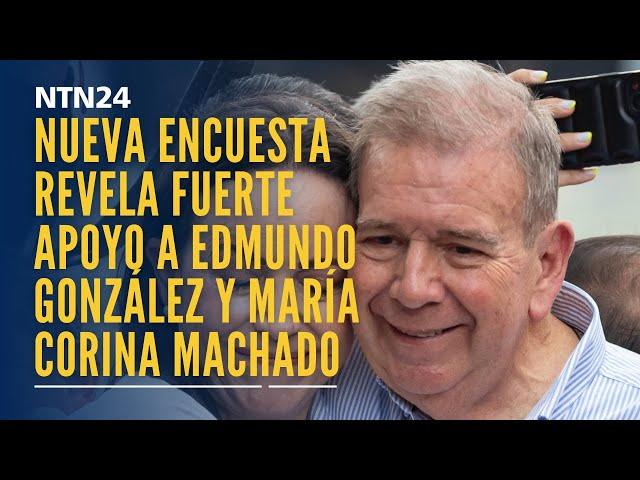 Encuesta revela que mayoría de los venezolanos apoya a Edmundo González y confía en su posesión