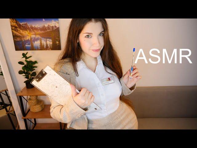 ASMR Psychologist  [ Psychological test ]