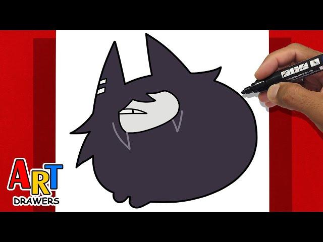 How To Draw MISS CIRCLE (Cat or Wolf Ear) Basics in Behavior - FUNDAMENTAL PAPER EDUCATION Tutorial