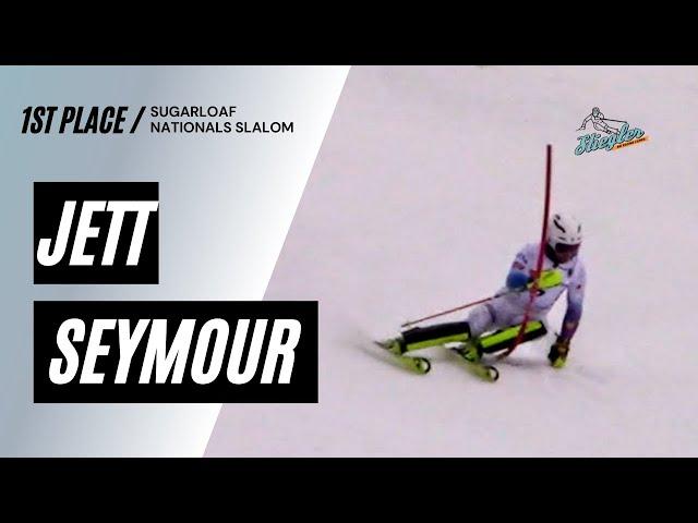 Jett Seymour US Alpine Champs SL Sugarloaf 3/29/22