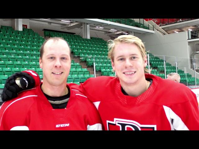 Belleville Sens scrimmage with 8 Wing Trenton