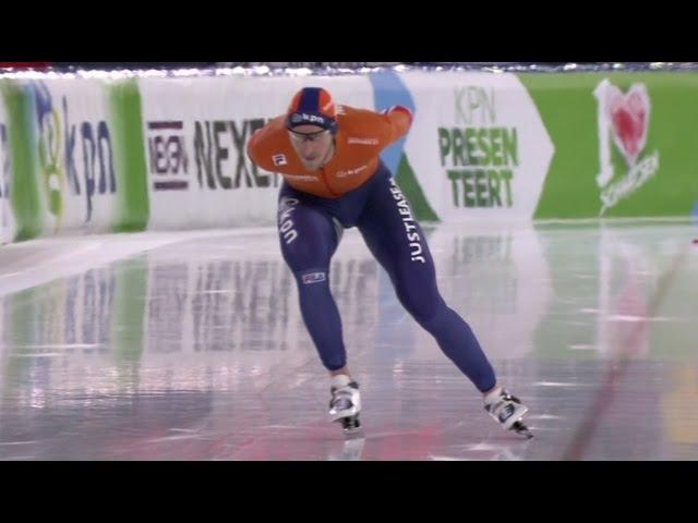 Jan Blokhuijsen speedskating technique slowmo x6