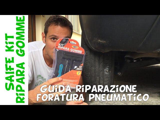 Guida riparazione fai da te foratura pneumatico/gomma/ruota di auto o moto con kit economico Amazon