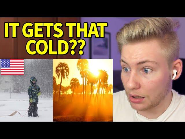 German reacts to Climate in the U.S. - Why's It Like That?