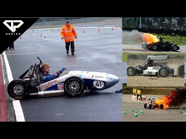 Formula Student Crash Compilation | FSAE | DP DESIGN | FORMULA STUDENT