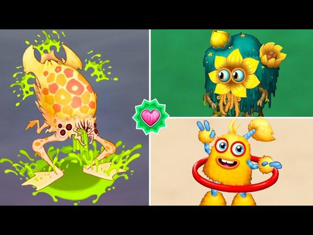 Oogiddy, Baby Hoola, Baby Gnarls (All Sounds and Animations) | My Singing Monsters