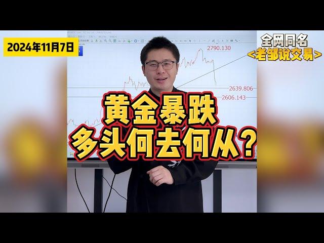 特朗普胜选！黄金暴跌1000点！还能涨吗？