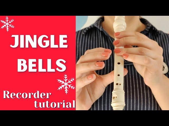 How to play jingle bells by recorder | recorder tutorial