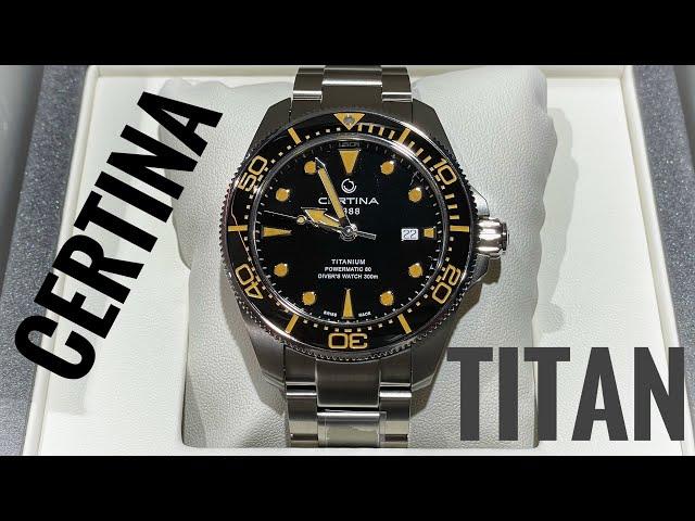 Certina DS Action Diver Titan | C032.607.44.051.00 | Review | Olfert&Co