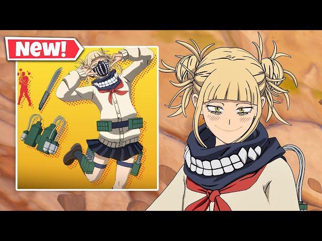 NEW HIMIKO TOGA Skin Gameplay In Fortnite! (My Hero Academia)