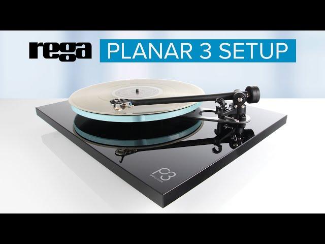 Rega Planar 3 Turntable Setup