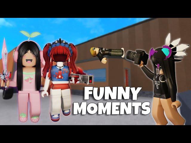 FUNNY MOMENTS WITH AUICIQ AND TALIA!! (Murder Mystery 2)