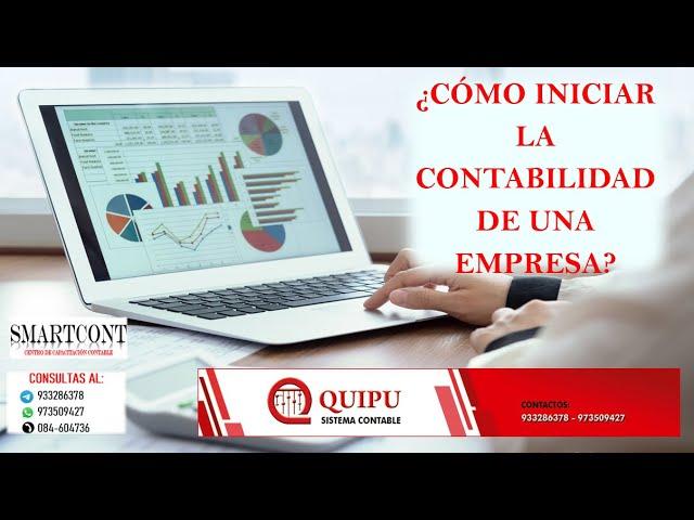 ¿CÓMO INICIAR LA CONTABILIDAD DE UNA EMPRESA?