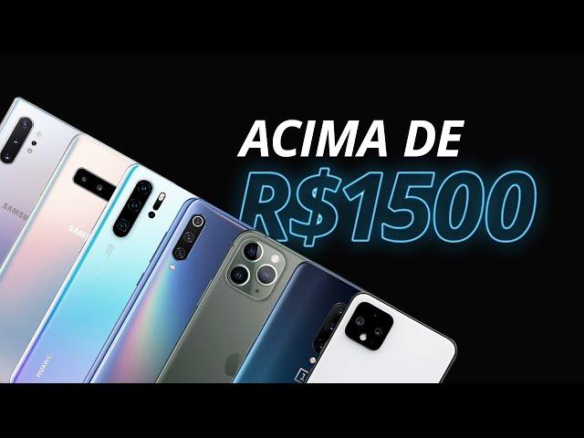 Melhores Celulares acima de 1500 reais em 2019