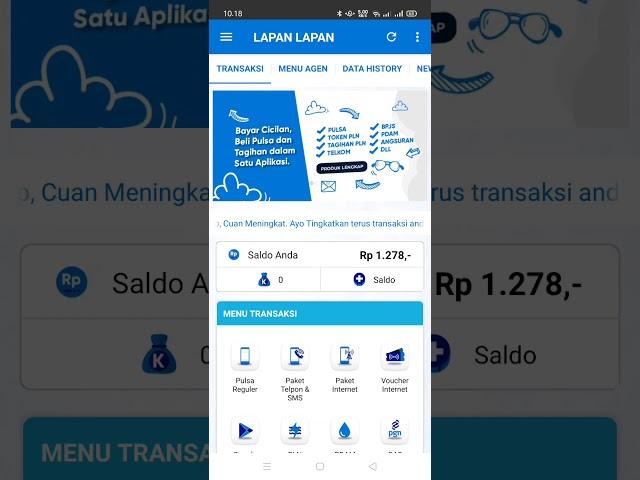 Cara pencetakan struk aplikasi lapan lapan