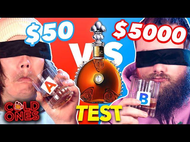$50 VS $5000 Blindfolded Alcohol Taste Test